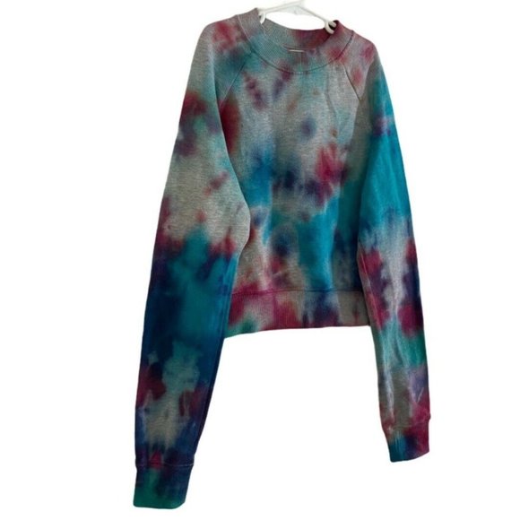 ⛔️SOLD⛔️ H&M Pullover Sweatshirt Custom Tie Dye XS - Picture 6 of 15